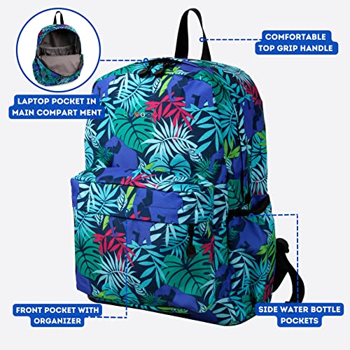 Image of J World Oz Middle School Backpack for Girls & Women. Cute Kids Laptop Bookbag, Savanna