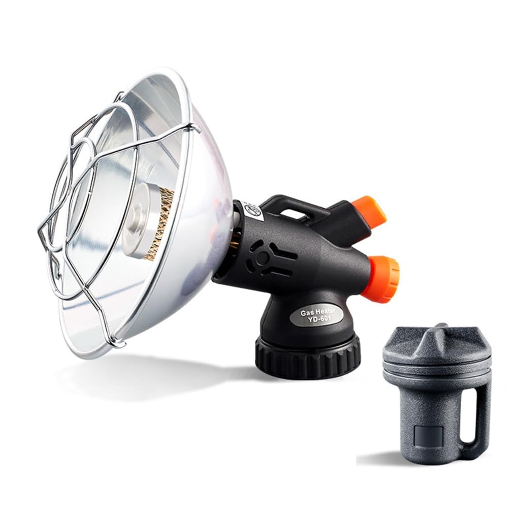 Jiqoe Reusable Cartridges Heaters Suit Miniature Camping Warmer Safe Reliable Heaters For Camping Office Use