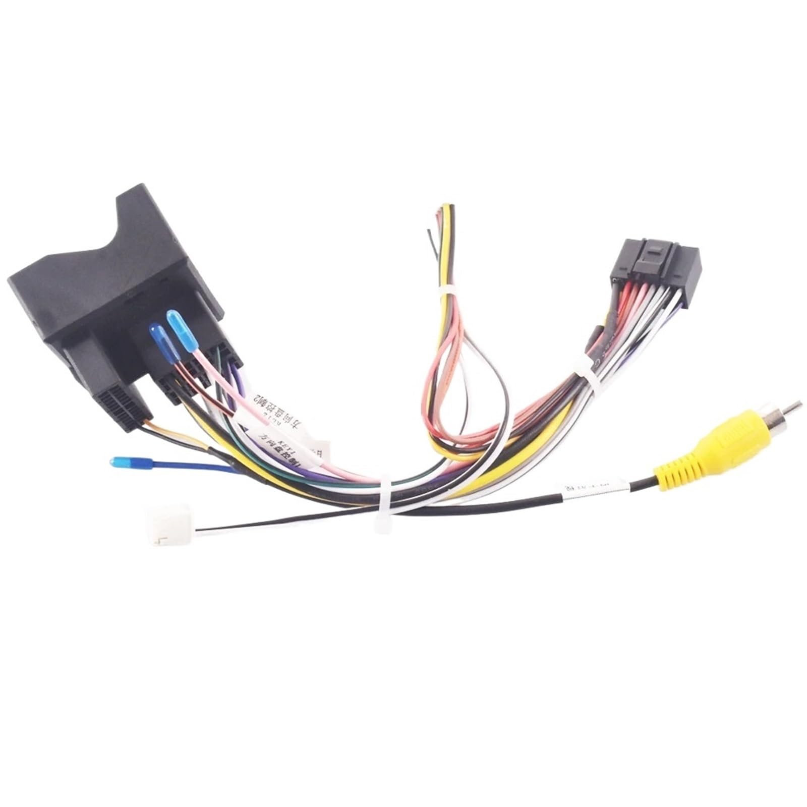 XEBRAD Adaptateur de câble de Faisceau de câblage stéréo d'autoradio Android 16 Broches, for citroën, C4 C5 DS6, for Peugeot, 3008 2008 307 408 Câble Adaptateur pour autoradio