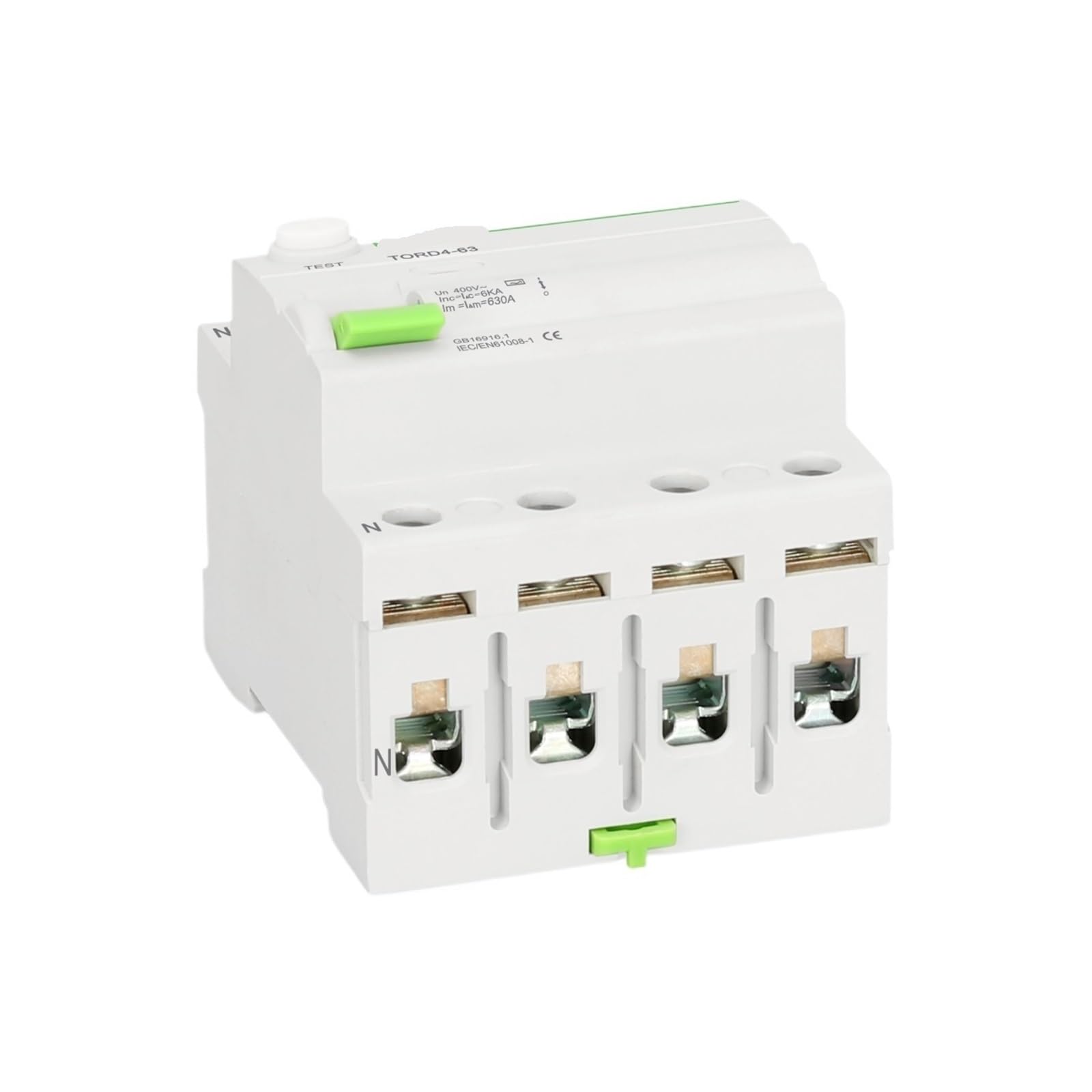 Interruttore differenziale elettromeccanico differenziale di sicurezza 4P 30mA 6KA 230V(10A)