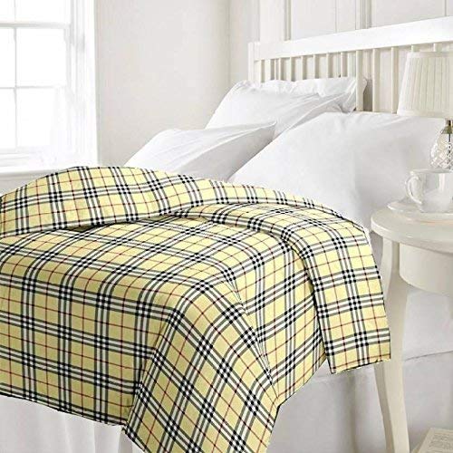 CK CREATION Polyester All-Weather 120 GSM Printed Lightweight Reversible AC Dohar Blanket Quilt - Single (creem-chek) (B0B7F5RDTL) Amazon Price History, Amazon Price Tracker
