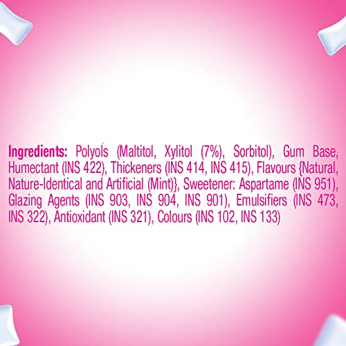 Image of HappyDent Wave, Xylitol Sugarfree Fruits Flavour, Bubble Gum Pocket Bottle, 18 Pc, 28.9 g (Pack of 3)