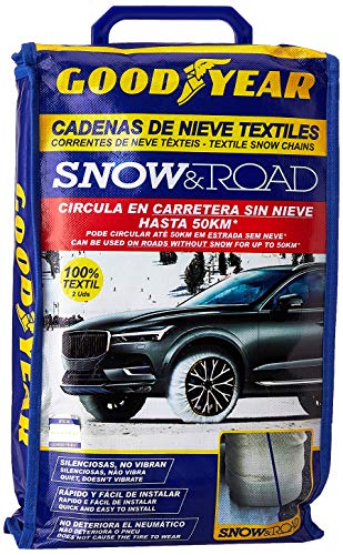 Goodyear GOD8021 Cadenas Snow & Road, Set de 2, Talla XL