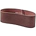Sanding Belt, 3 In Wx18 In L, AO, 80GR