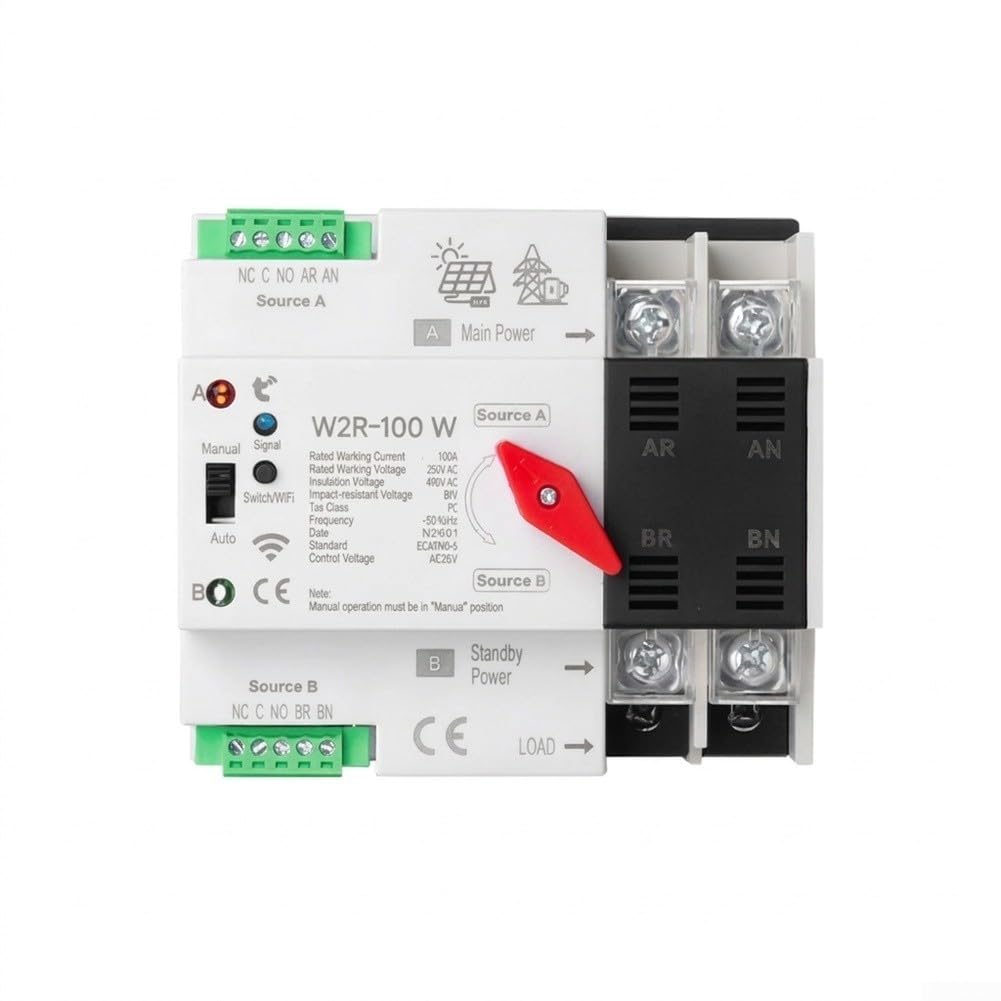 FABULETTA Interruptor de red WLAN 2P 63A AC220V
