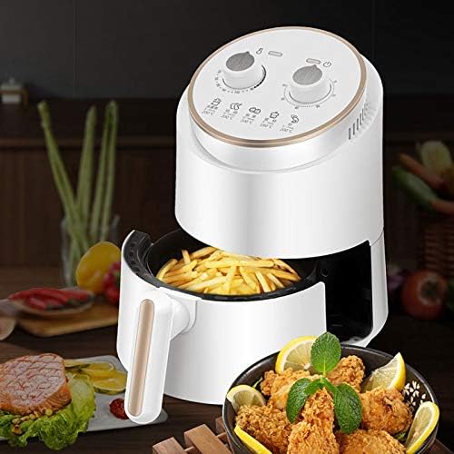 Personal Compact Space Saving Electric Hot Air Fryer Oil-Less Cooker, Temp/Timer