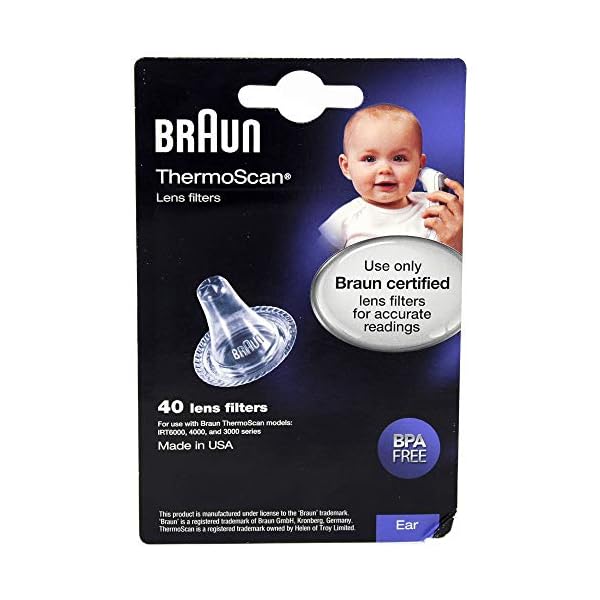 Braun PROMO-LF40EULA Promo Pack Thermoscan Schutzkappen für Braun IRT Thermometer