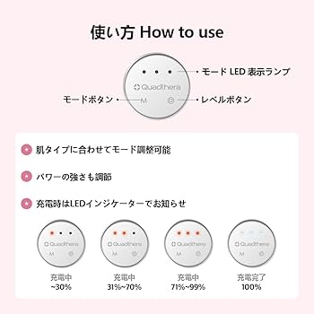 Amazon.co.jp: Quadthera（クアッドセラ）MINITUNE フェイシャル