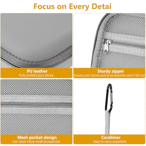 GEOKILO Tragetasche für DJI Neo, Absturzsicherung Tragbare Aufbewahrungs Tasche für DJI Neo Drone Zubehör, 360°-Geräteschutz & Wasserdichtes Reisetasche, Neo Tasche Zubehör Protection