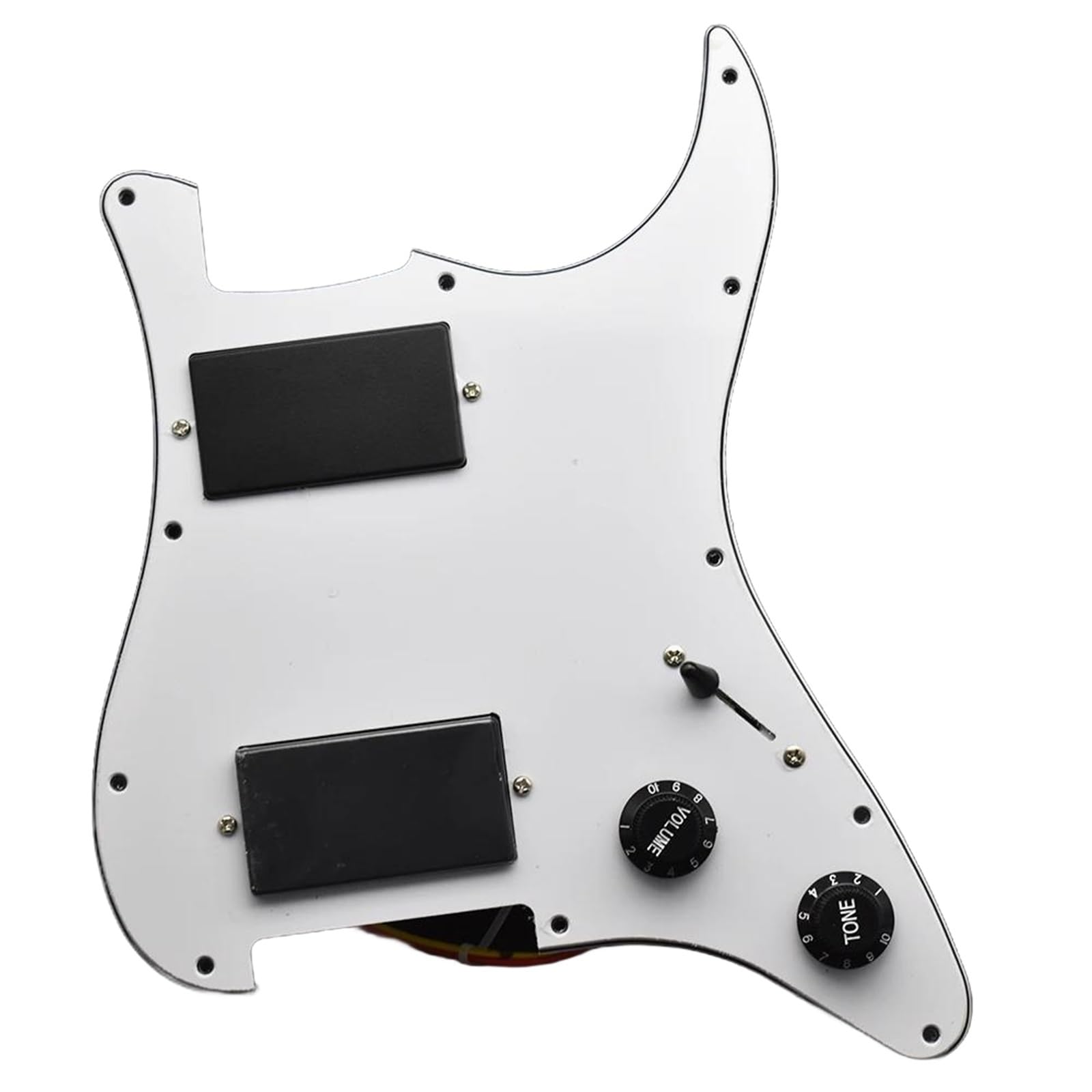 Pickguard Załadowany Do Gitary Wstępnie Okablowana Osłona Przetwornika Z Podwójną Cewką