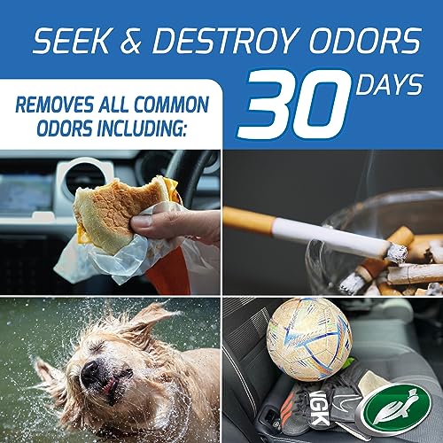 Turtle Wax Odor-X Whole Car Blast - New Car Scent Air Freshener & Odour Remover Car Smoke Bomb - Removes Pet & Smoke Odour for 30 Days (1 Pack) - Image 4