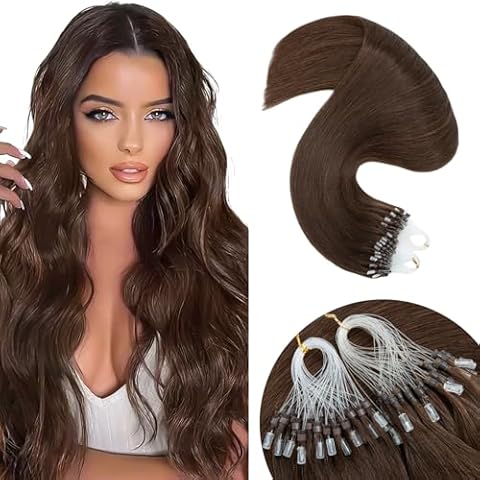 Elailite Micro Loop Hair Extensions 20 inches Cover