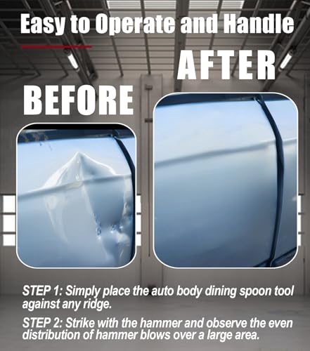 Image of Premium Slapping Spoon Paintless Dent Repair Tools for Polishing and Alignment of Car Body Dentation Professional Dinging Spoon Suitable for Planes and Cars