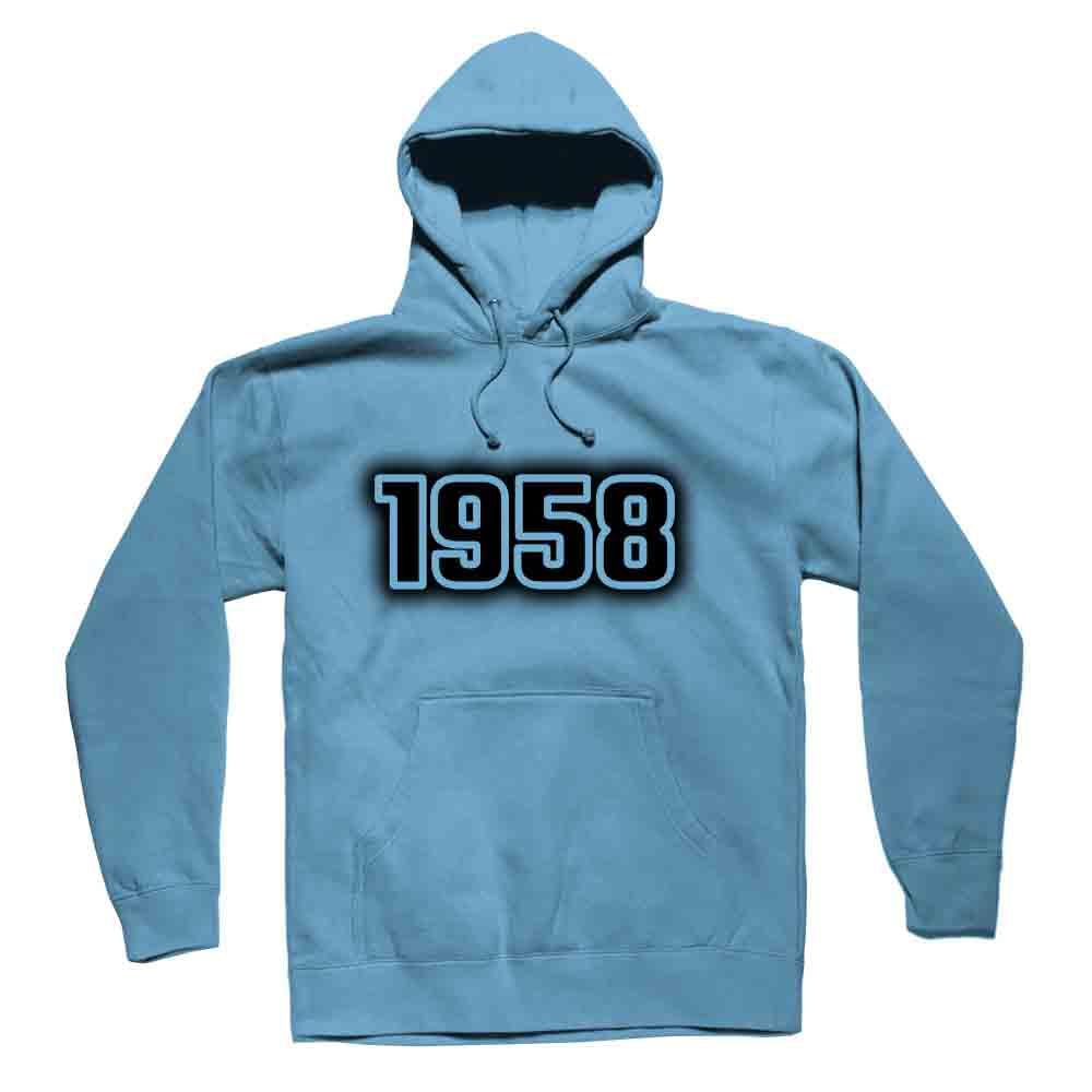 Sweat à capuche bleu ciel pour vos weekends décontractés