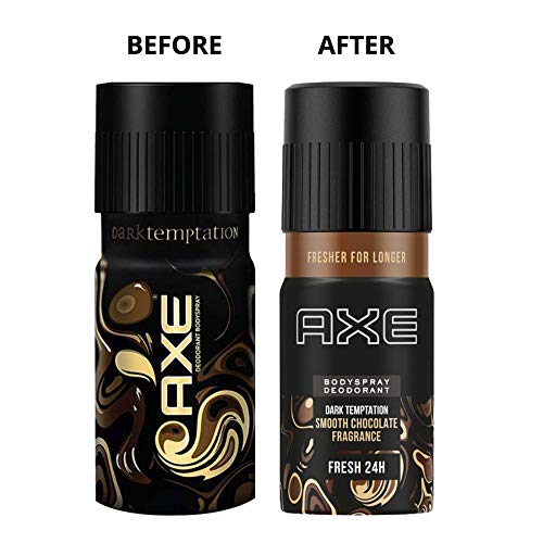 Image of AXE Dark Temptation Long Lasting Deodorant Body Spray for Men 150ml and Signature Corporate No Gas Body Deodorant for Men 154ml