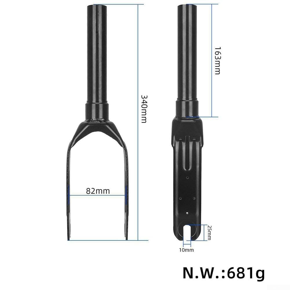 Horquilla delantera compatible con Xiaomi 4 Pro, aleación de aluminio