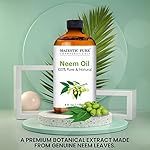MAJESTIC PURE Neem Essential Oil | 100% Pure and Natural Neem Oil | Premium Grade Essential Oils for Hair Care, Home Diffusers, Skin, Aromatherapy, Massage and Humidifiers | 4 Fl Oz - Image 5