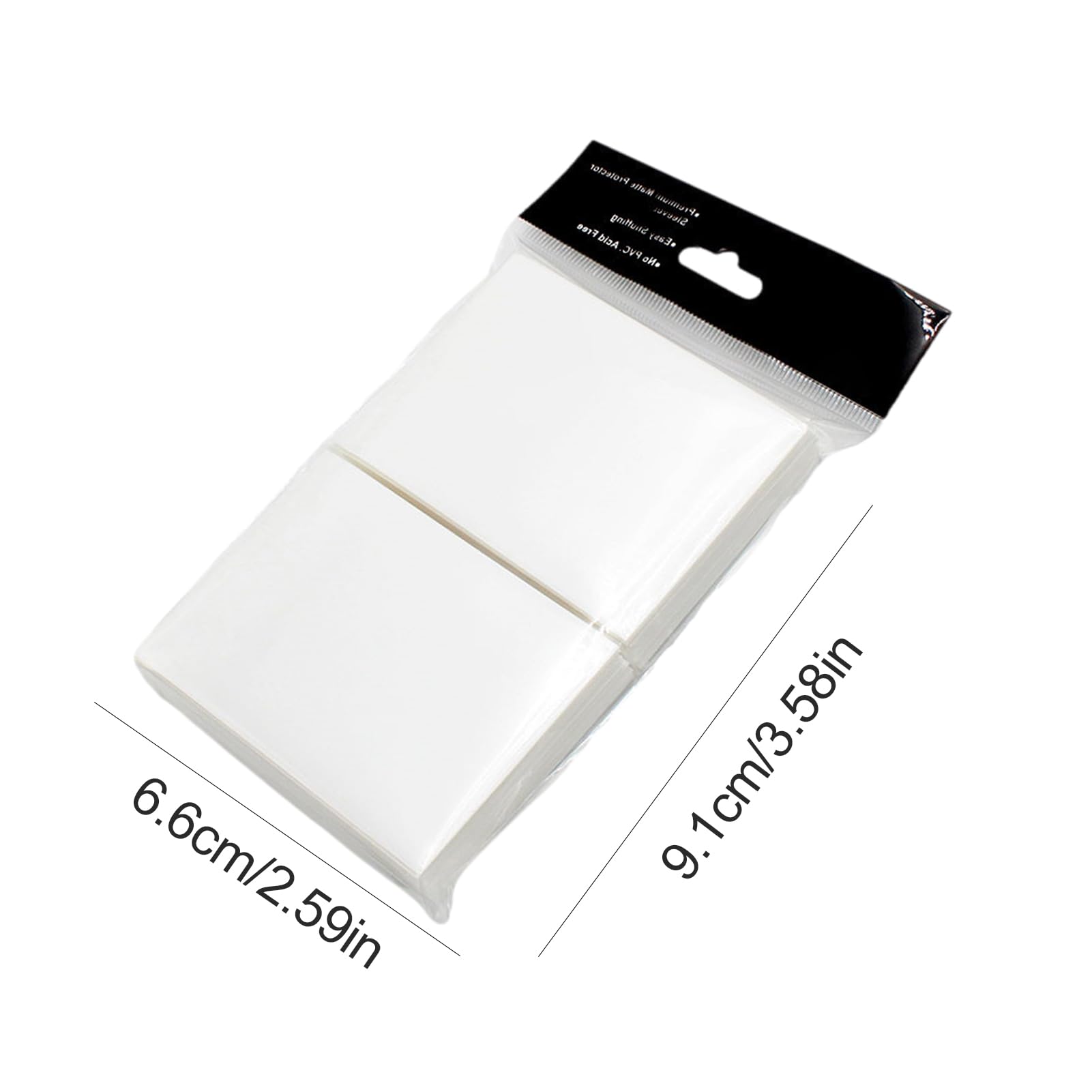 120 Custodie Per Carte Collezionabili FOME - Toploader In PVC, 9x10 Cm