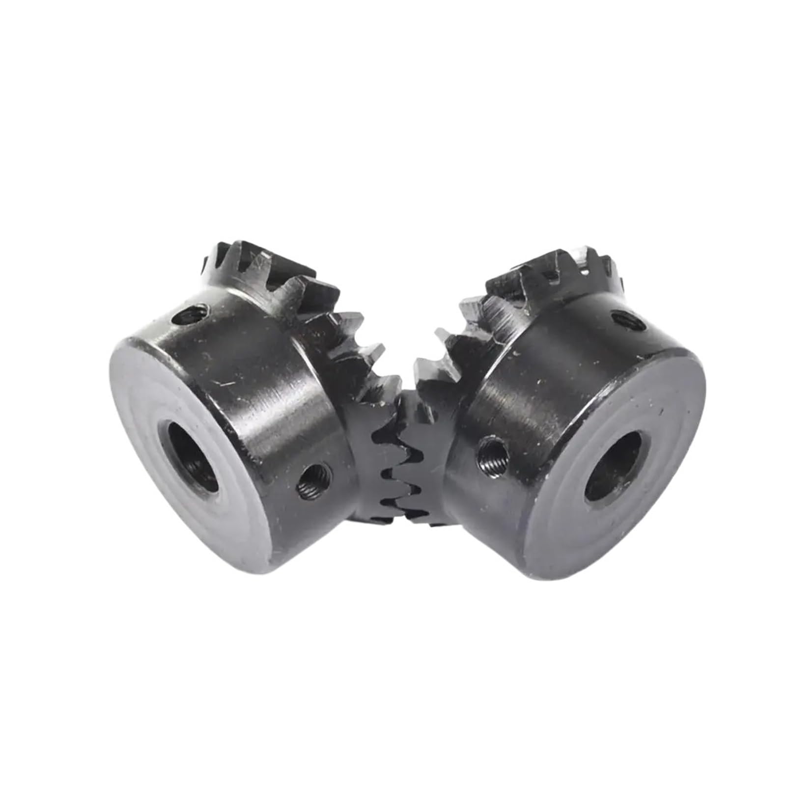 Bevel Gear Pinion Hardware Mechanical 1Pcs 1:2 Bevel Gear 15/30 Tooth Single 1.5 Module 45# Steel Mechanical Transmission Gear Bore 8-12mm(8mm-15 Teeth)