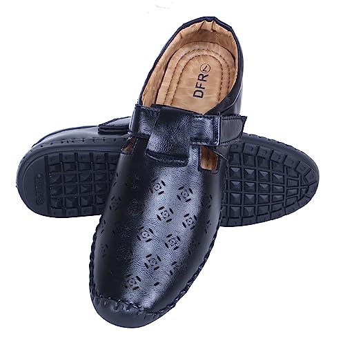 Image of DFR Ethnic Traditional Casual Loafer Sandal Juti Shoe for Men