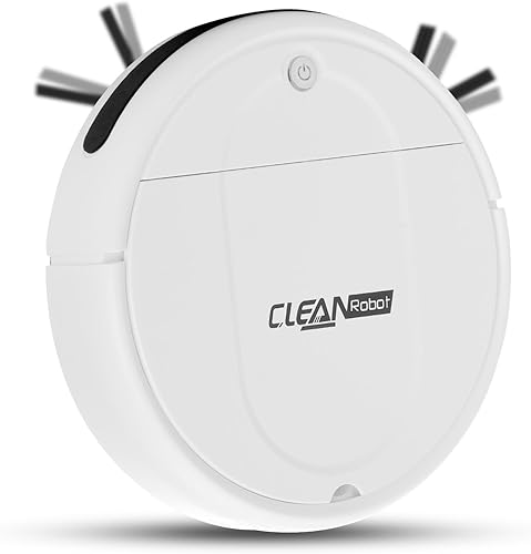 Trapeador robot, trapeador robot aspirador avanzado para evitar obstáculos, diseño delgado de robot aspiradora, piso duro-blanco2 disponible en Yaxa Costa Rica