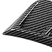 Yuecoom Car Fender Air Vent Trim Cover, Side Air Vent Trim, Pair Front Bumper Side Air Vent Trim Exterior Carbon Fiber Style Universal Decoration