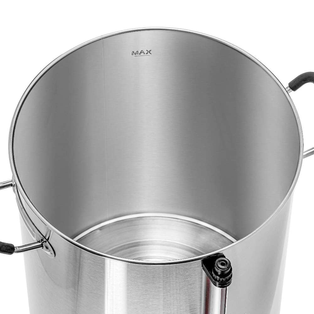 Erogatore di Acqua Calda 30 Litri con Vassoio Antigoccia, Acciaio Inox, Bollitore Acqua Professionale, Macchina per Bevande Calde, per Tè, per Hotel, Catering, Ristoranti, 1600 W