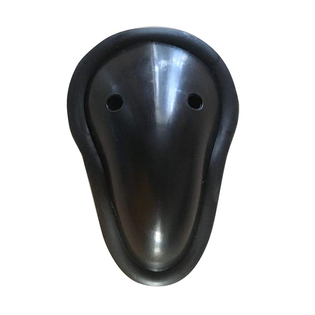 Anwangda Protège-aine pour homme - Muay Thai, kickboxing et MMA - Protection amovible pour adulte - Pour karaté et taekwondo - Noir - Taille L