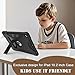 Rantice Military-Grade Tested Case for iPad 10.2 Inch 9th/8th/7th Gen, Shockproof Protective Cover with Stand & Child-Safe Design (Black)