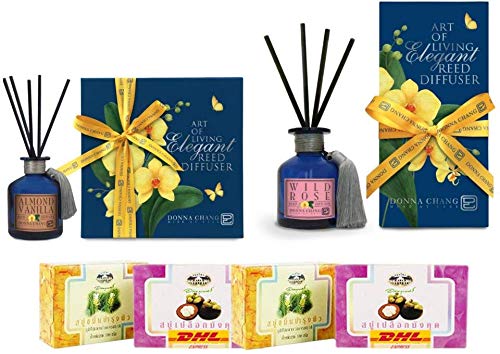 Set A38 Donna Chang Almond Wil Ranking TOP4 Vanilla Diffuser Reed supreme
