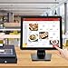 Mobile Tablet POS Cash Register Monitor, 17-Inch Capacitive LED Backlit Multi-Touch Monitor Touch Cash Register Display for Small Business Restaurant Retail Grocery Convenience Mobile Food Truck