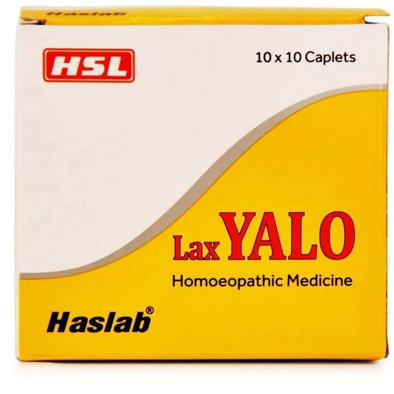 Haslab Laxyalo Tablet for Constipation - Pack Of 50 Tablet