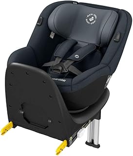 Maxi-Cosi Mica Up, silla de coche giratoria 360° Isofix, silla auto reclinable y contramarcha, desde 4 Meses aprox hasta 4 años, 61-105Cm, 18Kg, Grey (Gris)
