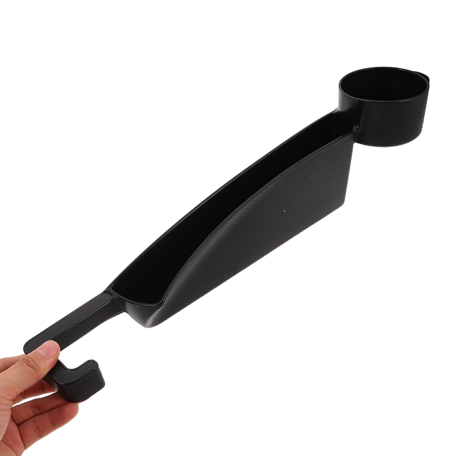 HEMOTON Rellenador De Huecos Para Asientos De Coche Organizador De Huecos Para Asientos Caja Delgada y Larga De Plástico Para Camioneta Suv Bloqueador De Caídas y Consola Receptor De Tope