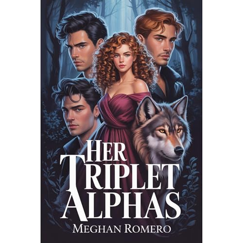 Her Triplet Alphas Audiolibro Por Meghan Romero arte de portada