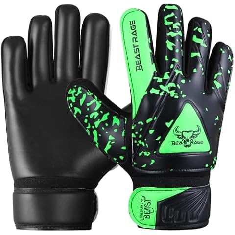 BEAST RAGE Goalkeeper Gloves for Kids Cover