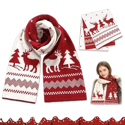 KASESSS Regalos Navidad Bufanda Mujer, Renos Árbol Punto De Doble Cara Para Foulard Mujer, Festivo Cálido Chal Bufanda Navidad Invierno Para Ella Mamá, Chicas, Abuela Regalo Secreto, Larga Bufandas | Ya disponible en tu tienda friki favorita! En mundofriki.es! KASESSS Regalos Navidad Bufanda Mujer, Renos Árbol Punto De Doble Cara Para Foulard Mujer, Festivo Cálido Chal Bufanda Navidad Invierno Para Ella Mamá, Chicas, Abuela Regalo Secreto, Larga Bufandas | Ya disponible en tu tienda friki favorita! En mundofriki.es!