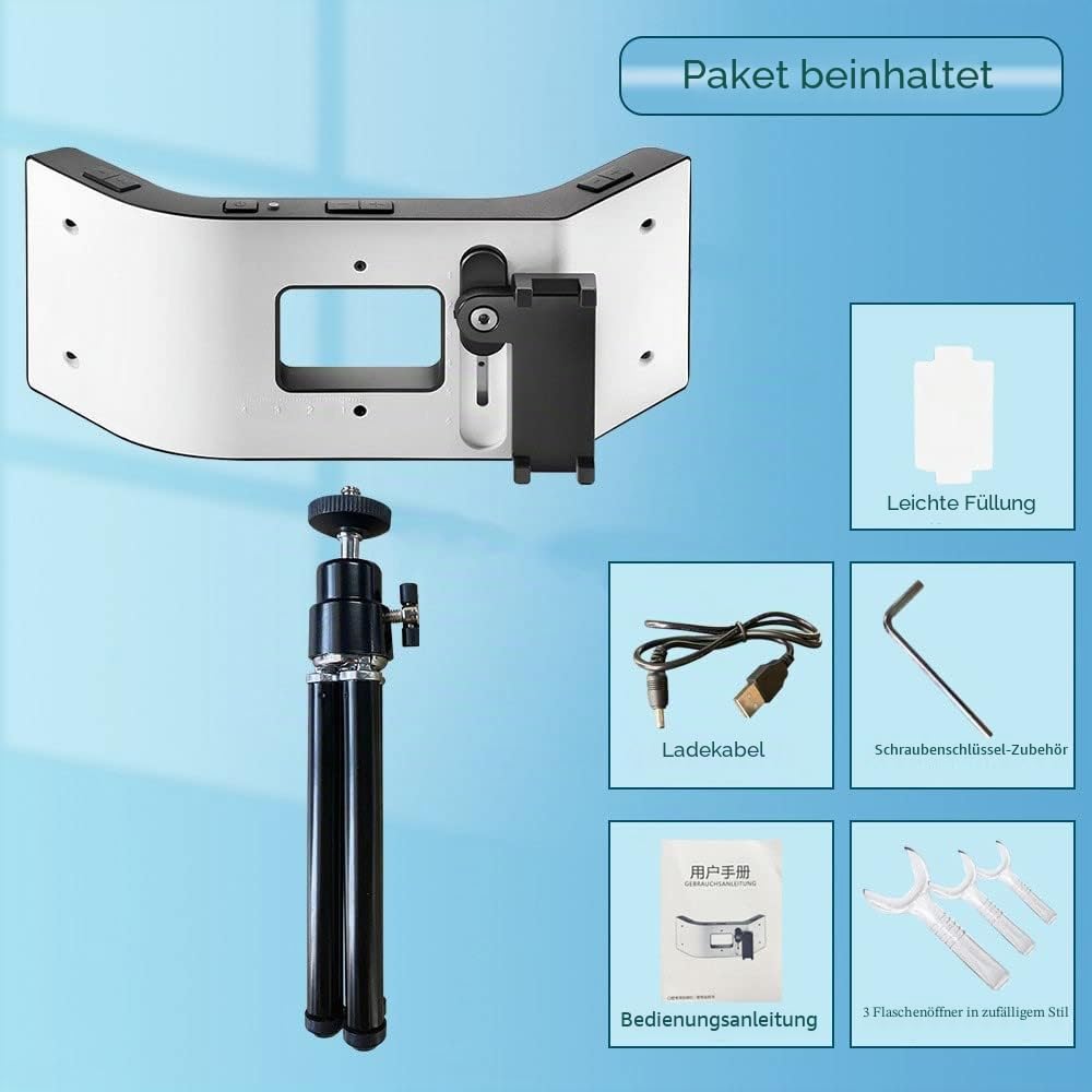 Blitzlicht für Dentalfotografie, LED-Lampe für Mundfüllung