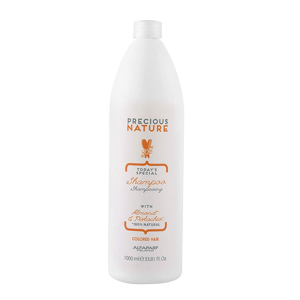Alfaparf Milano Precious Nature Color Protection Hair Shampoo, Almond and Pistachio, 33.81 Fl Oz