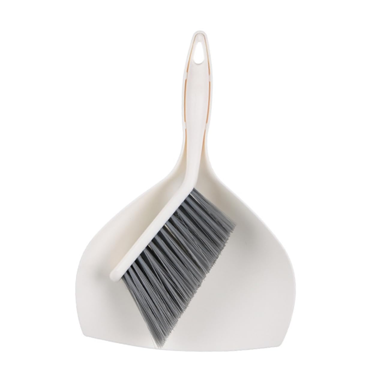 minkissy 1 Set Children's Dustpan Broom Household Cleaning Brush Mini Broom Desk Pet Cleaning Tool Mini Dustpan Brush Pet Hair Broom Sweeper Broom Broom for Small Pp White Accessories