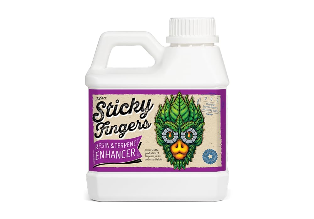 Sticky Fingers (1L) – Powerful Stimulator for Flowering Resin and Terpene Enhancer, Universal Liquid Accelerator for Strong Bloom, Intense Aroma, Powerful Flowering