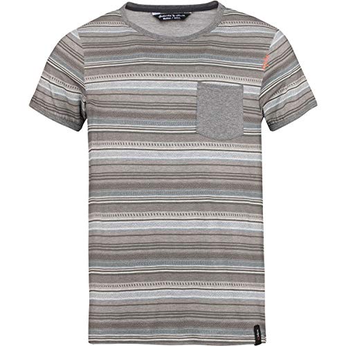 Preisvergleich Produktbild Chillaz Herren Stripes Retro T-Shirt, anthrazit Melange, XL