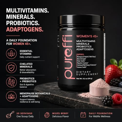 Image of Women's 45+ Menopause Multivitamin Powder, Probiotics & Adaptogens