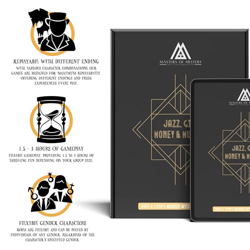 Masters of Mystery 1920s Roaring 20s Murder Mystery Dinner Party miniatura 3