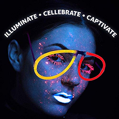 image for Lumistick Aviator Glow Eyeglasses | Light Up Neon Glow Eyewear | Illum