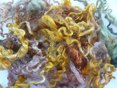 Heidifeathers Curly Wool Locks (Autumn)