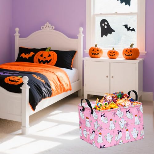 Image of Rectangle Gift Storage Basket Home Shelf Storage Basket Organizer Box Clothes Laundry Hamper Nursery Basket Laundry Basket with Handles