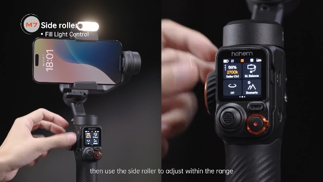 Amazon.com: hohem iSteady M7 Gimbal Stabilizer for iPhone, 3-Axis