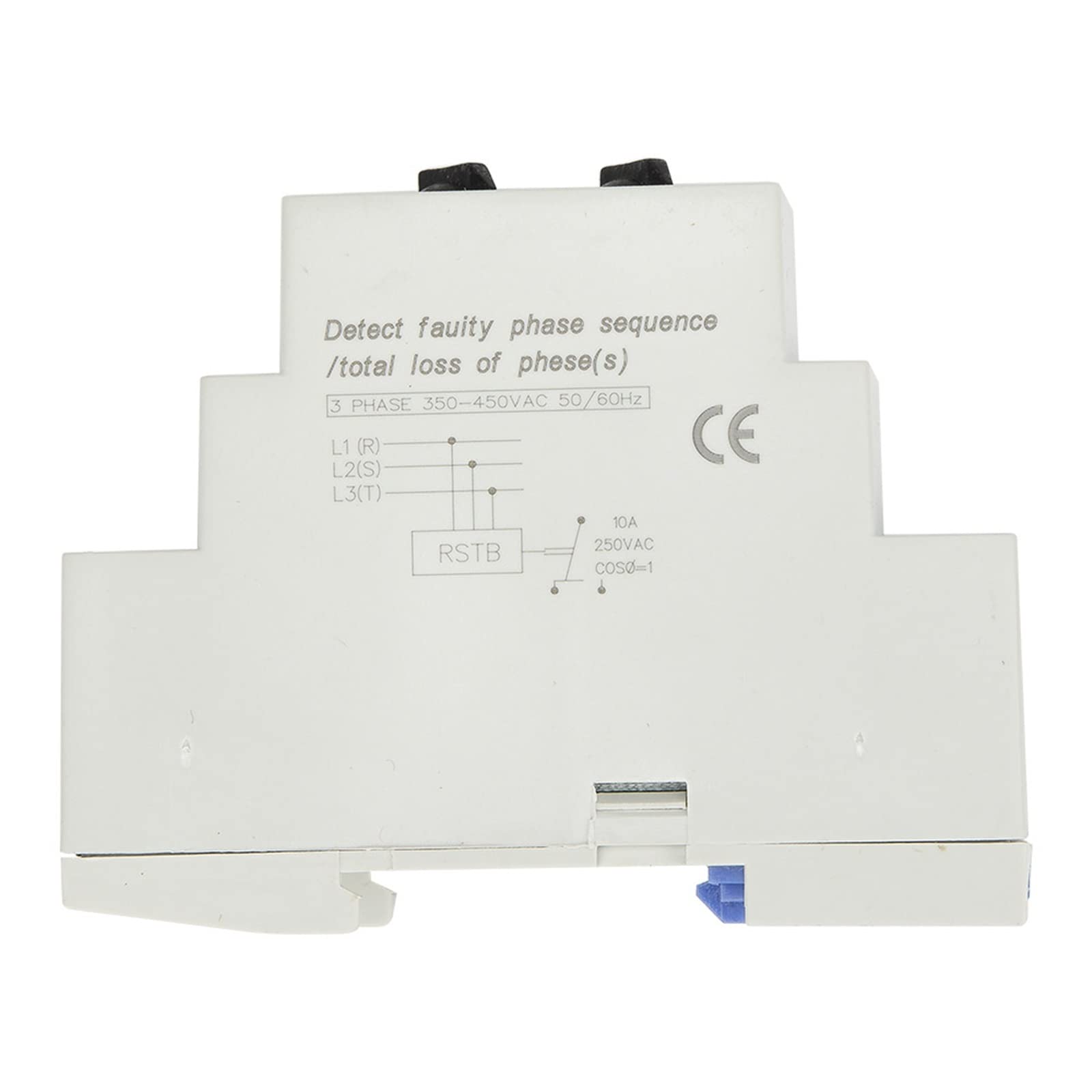 Serie DHC1X-T RSTB Voltaje de Fase Secuencia de Fase Relé de protección de pérdida de Fase Relé de Control de Suministro trifásico