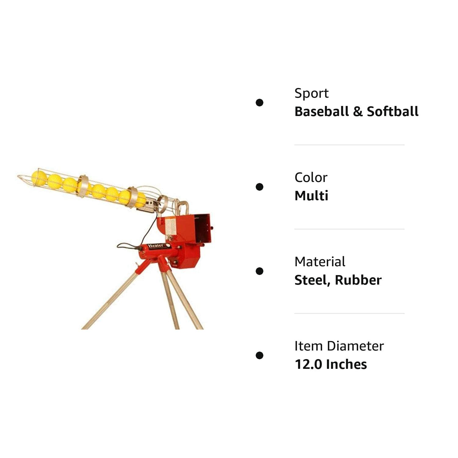 Heater Sports Softball Pitching Machine